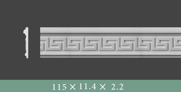 code-452 گچ بری طولی طرح دار کد ۴۵۲ - تصویر 1
