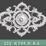 گچ بری  دور لوستر کد Russia